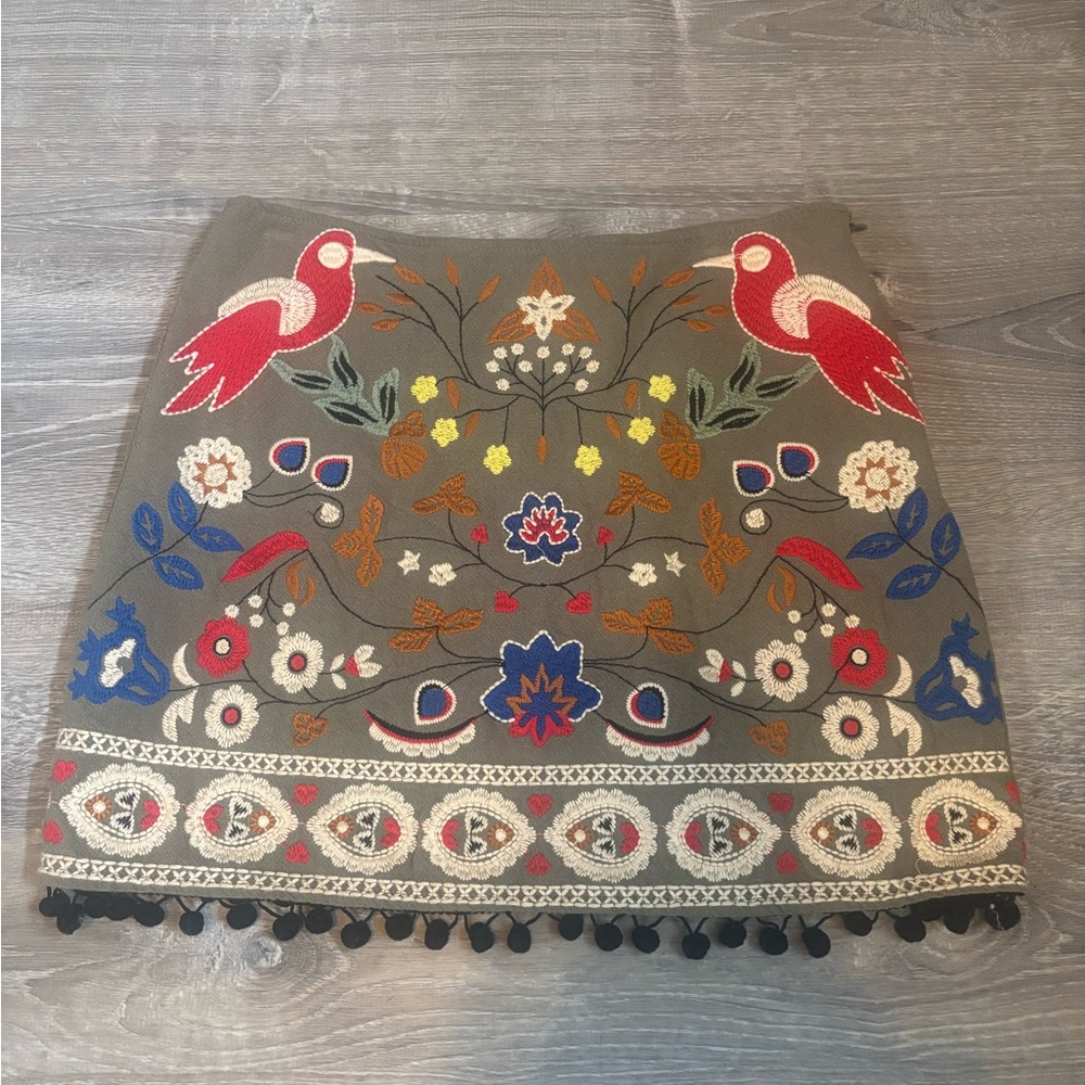 Embroidered Altard State Skirt